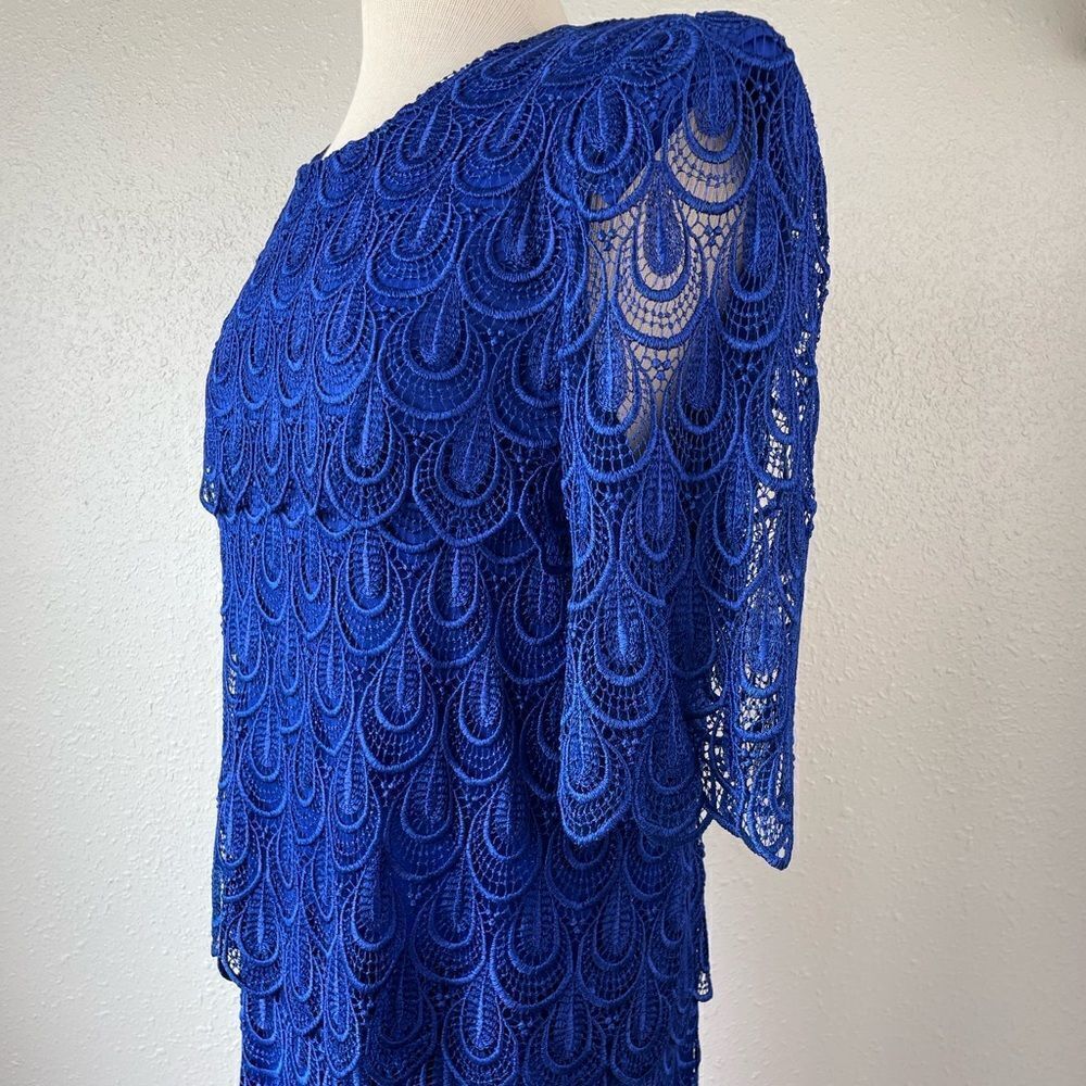Vintage 80’s Jo-Hanna York Joan Davis Maxi Dress Size 12 EUC - Picture 4 of 10